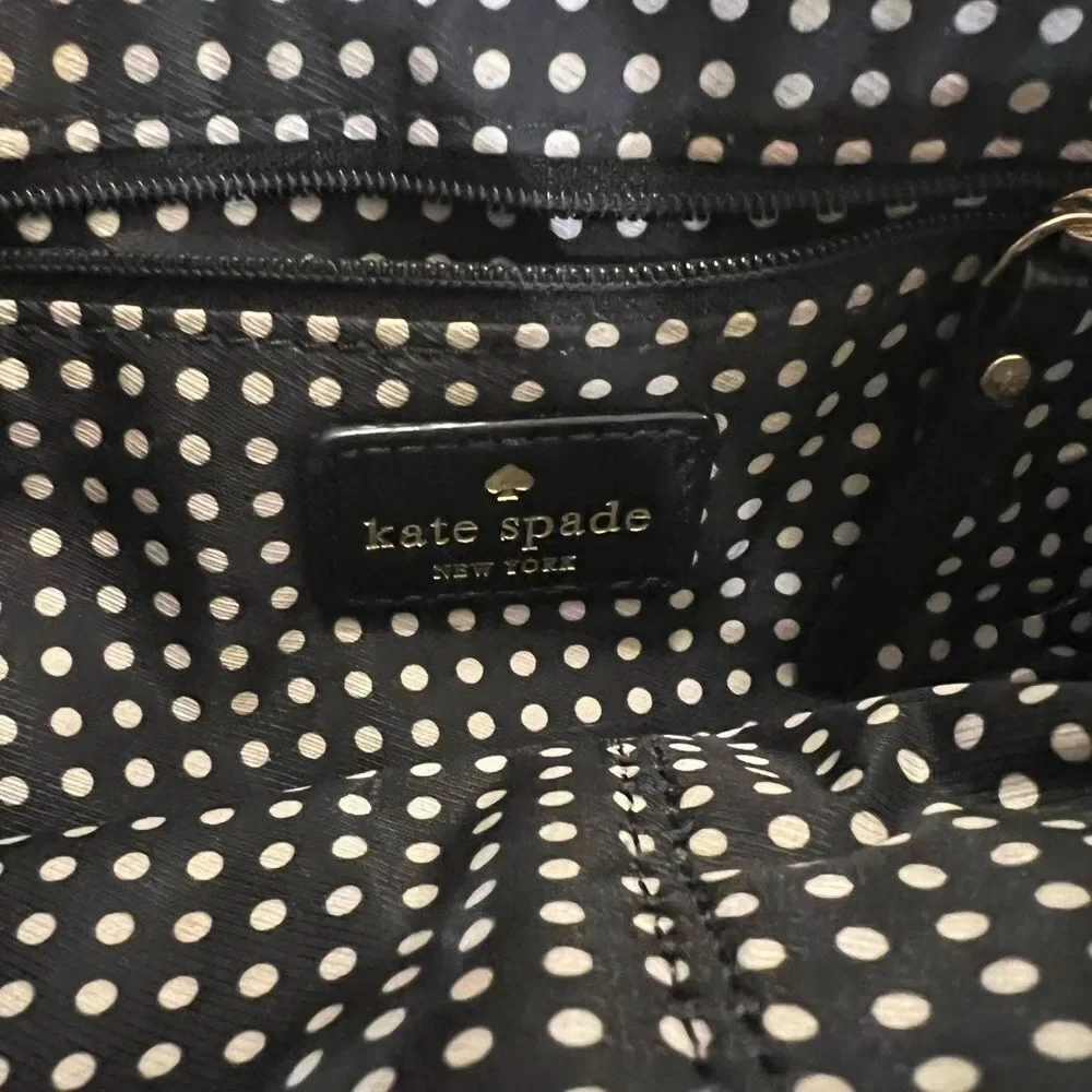 Kate spade villabella avenue Celina black leather crossbody